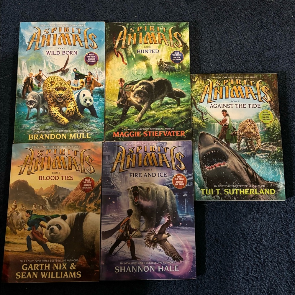 Spirit Animals Book Set